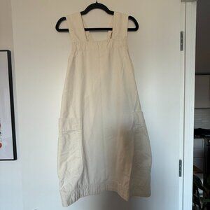 Everlane Cross Back Apron Mini Dress - great condition